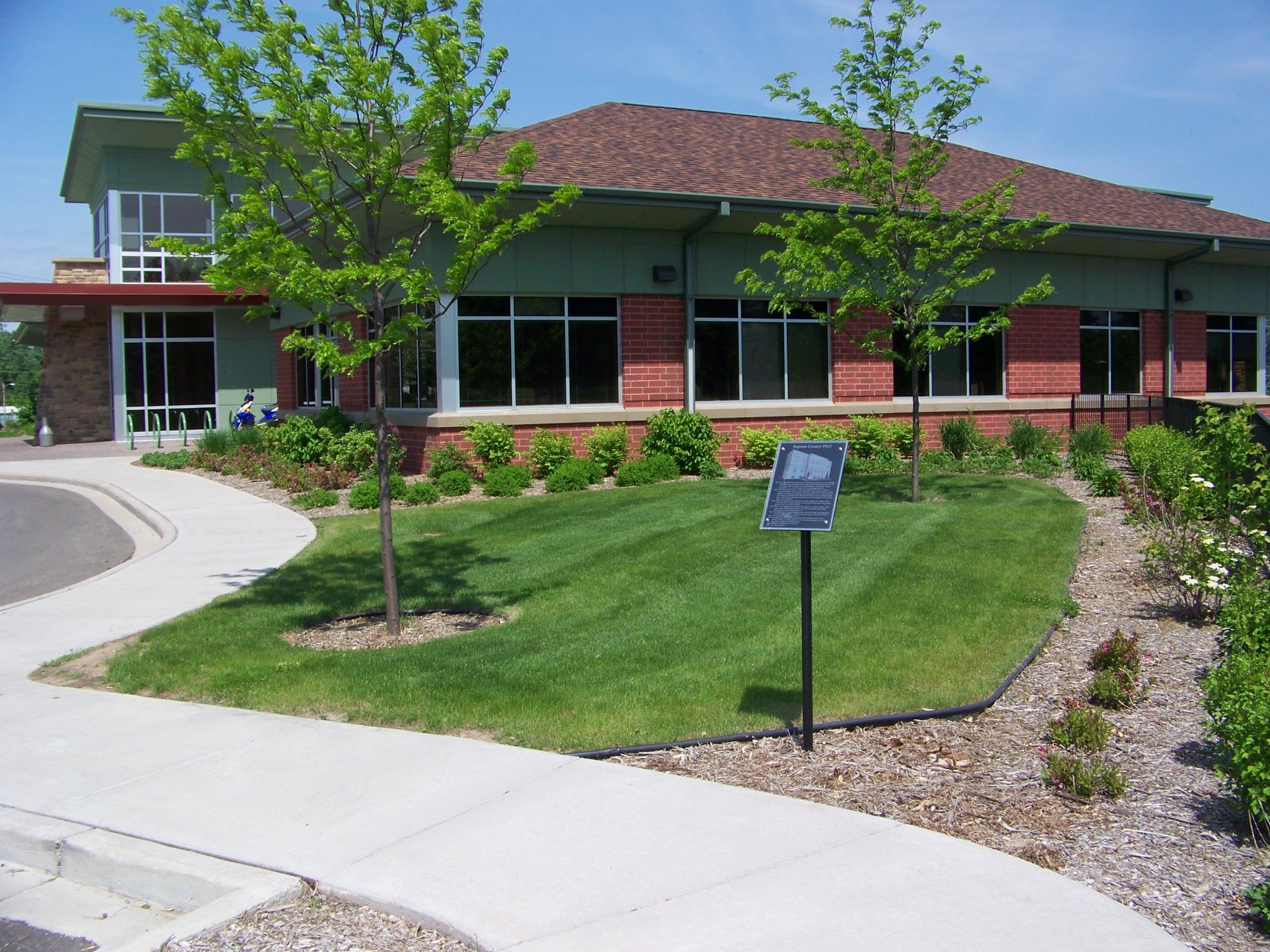 Ingram Center Plaque