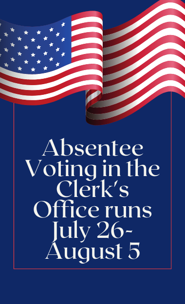 absentee voting graphic