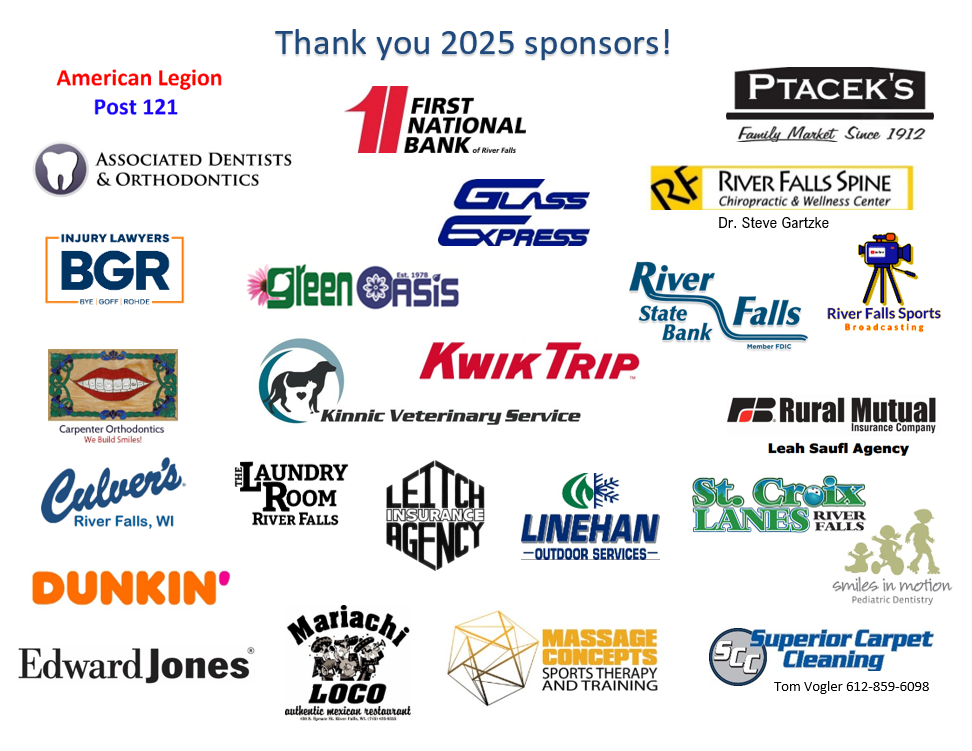 2025 Baseball and T-ball Sponsors